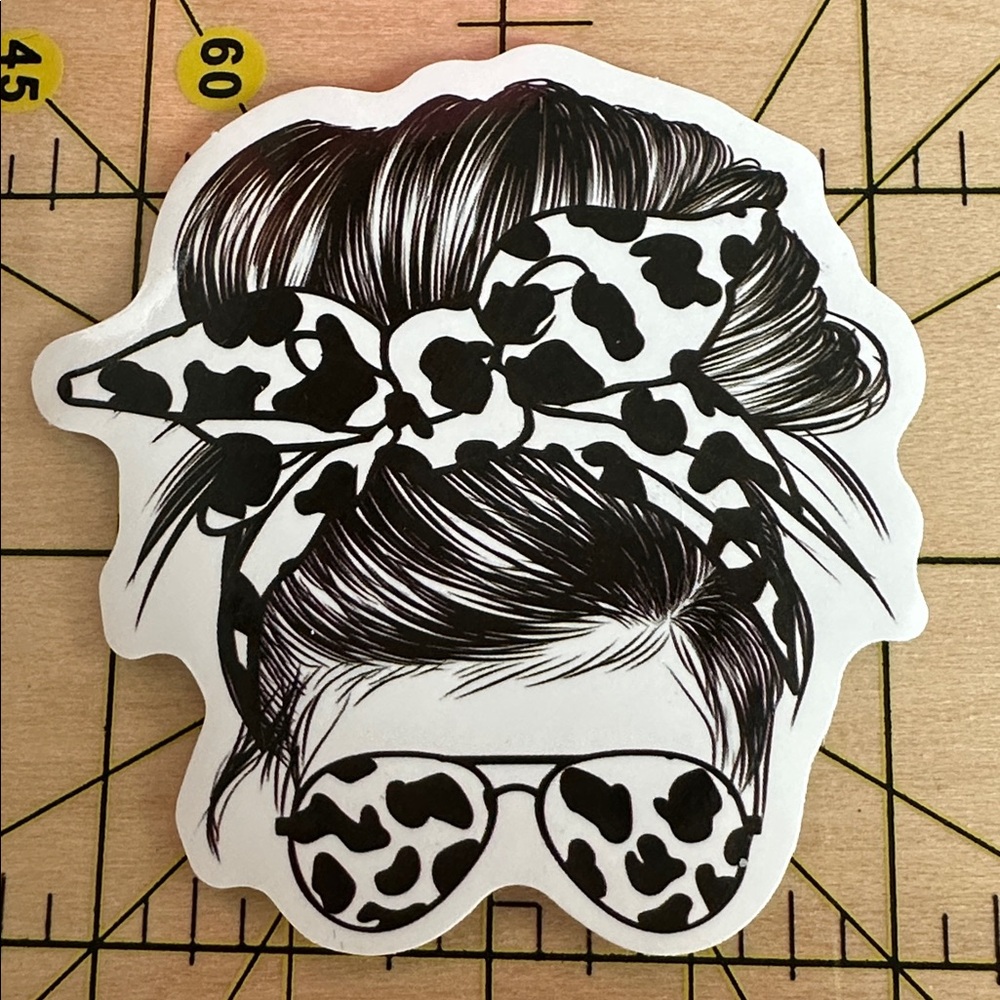 💜13/$13 +Bundle Sticker Sale | Messy Bun Life Waterproof Sticker